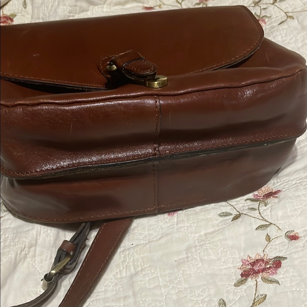 Patricia Nash Brown Crossbody Bag with Adjustable Strap - Picture 12 of 13